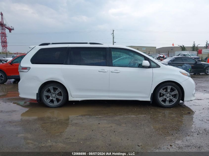 2017 Toyota Sienna Se VIN: 5TDXZ3DC6HS851027 Lot: 12066698