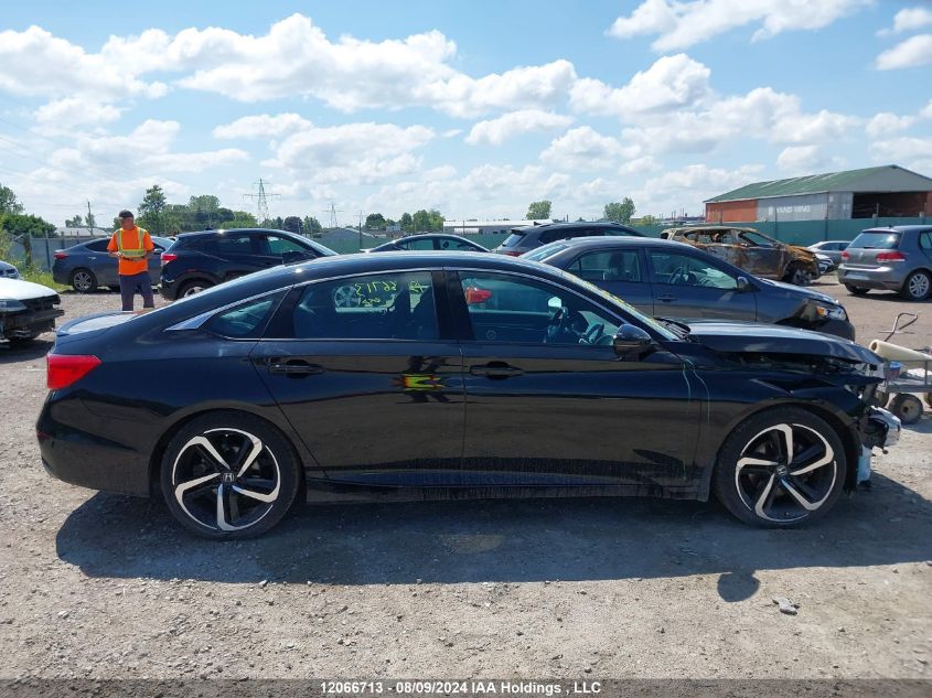 2021 Honda Accord VIN: 1HGCV1F21MA800191 Lot: 12066713