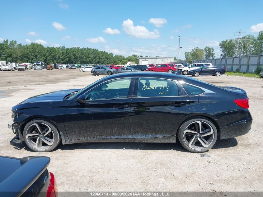 2021 Honda Accord VIN: 1HGCV1F21MA800191 Lot: 12066713