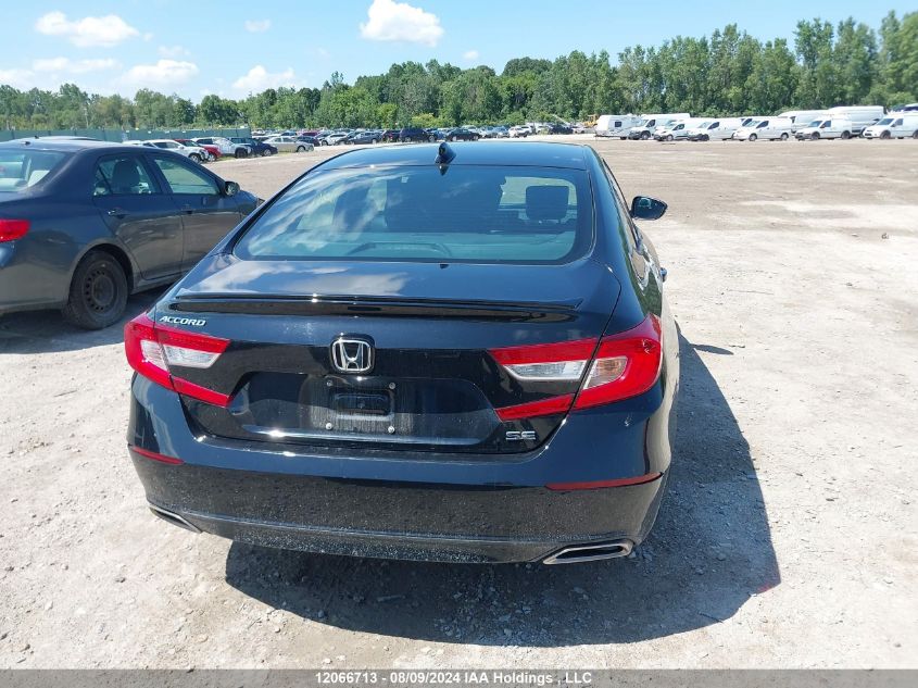2021 Honda Accord VIN: 1HGCV1F21MA800191 Lot: 12066713