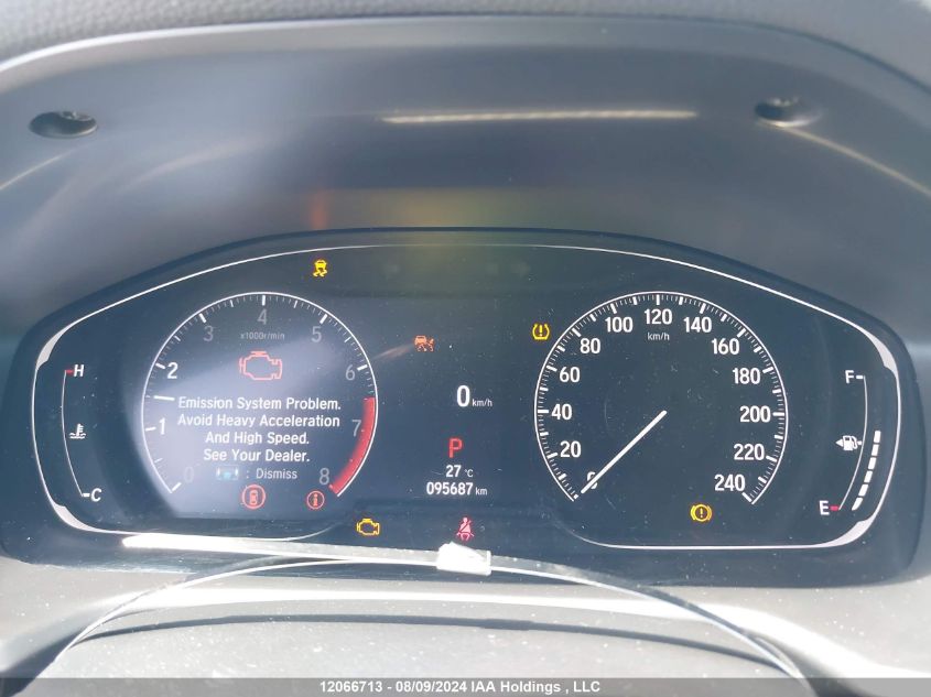 2021 Honda Accord VIN: 1HGCV1F21MA800191 Lot: 12066713