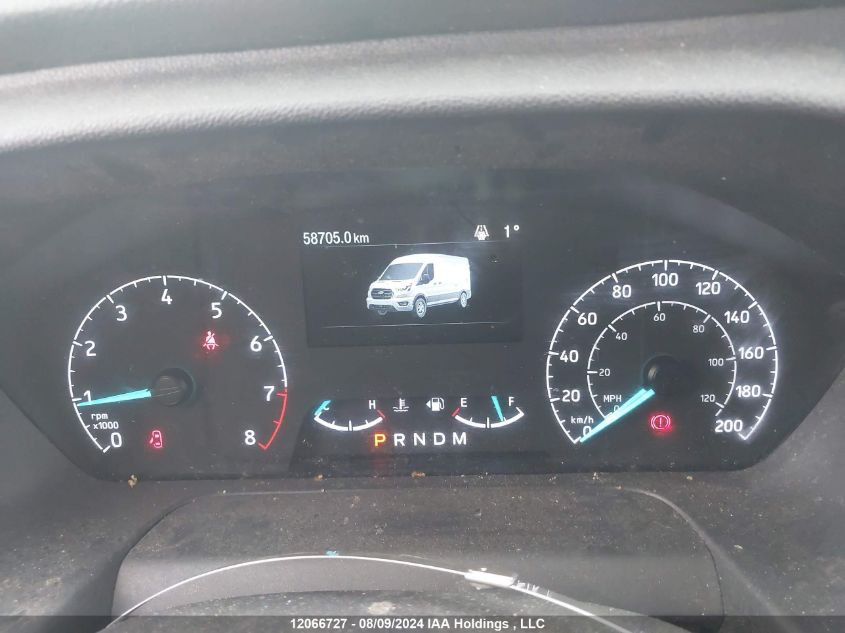 2022 Ford Transit T-250 VIN: 1FTBR2X86NKA33683 Lot: 12066727