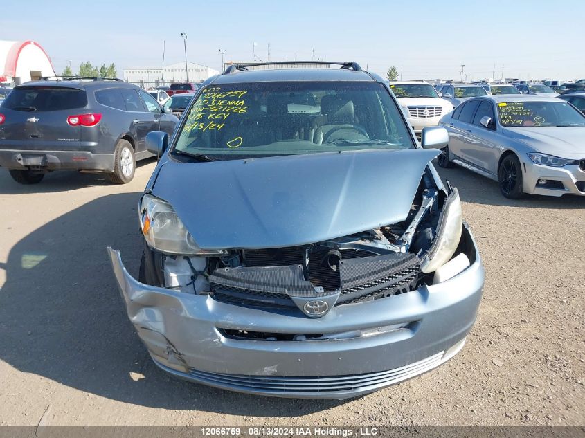 5TDZA23C45S321226 2005 Toyota Sienna Le V6