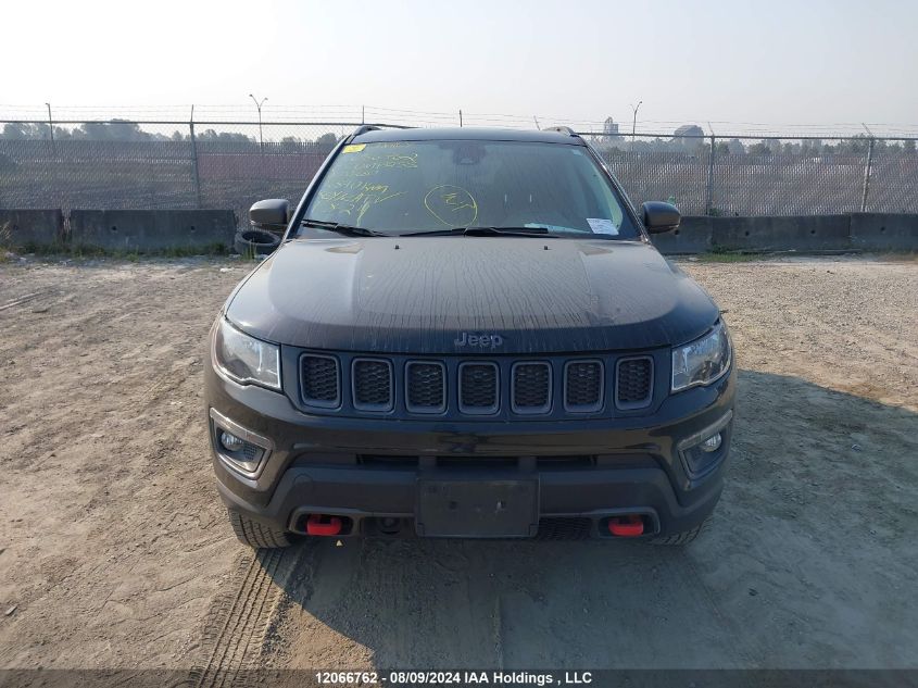 2021 Jeep Compass Trailhawk VIN: 3C4NJDDB8MT600280 Lot: 12066762