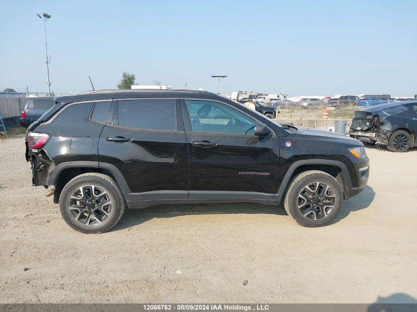 2021 Jeep Compass Trailhawk VIN: 3C4NJDDB8MT600280 Lot: 12066762