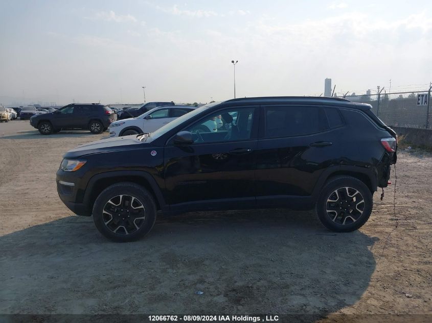 2021 Jeep Compass Trailhawk VIN: 3C4NJDDB8MT600280 Lot: 12066762