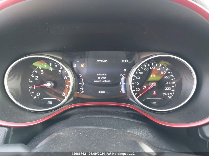 2021 Jeep Compass Trailhawk VIN: 3C4NJDDB8MT600280 Lot: 12066762