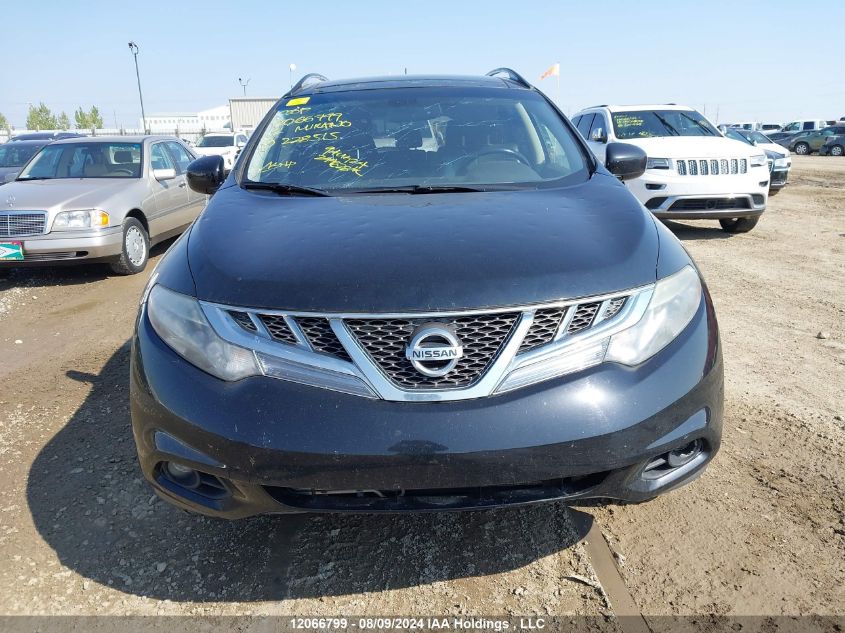 2012 Nissan Murano Le VIN: JN8AZ1MW3CW228515 Lot: 12066799