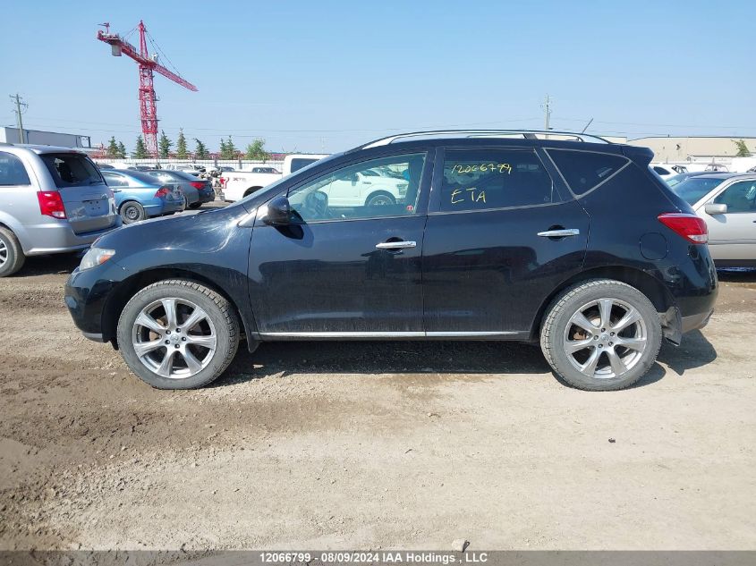 2012 Nissan Murano Le VIN: JN8AZ1MW3CW228515 Lot: 12066799