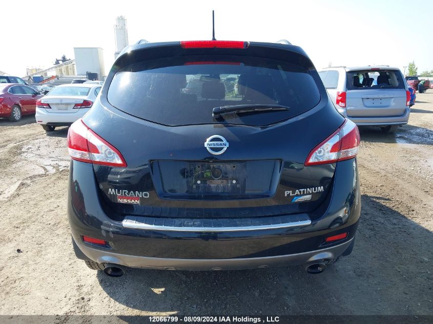 2012 Nissan Murano Le VIN: JN8AZ1MW3CW228515 Lot: 12066799