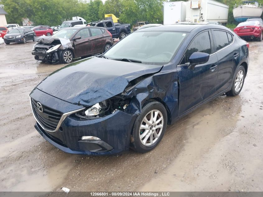 2016 Mazda Mazda3 VIN: 3MZBM1V72GM249946 Lot: 12066801