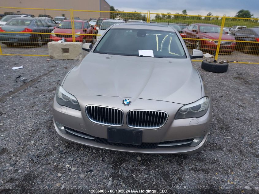 2011 BMW 5 Series VIN: WBAFR7C53BC602471 Lot: 12066803
