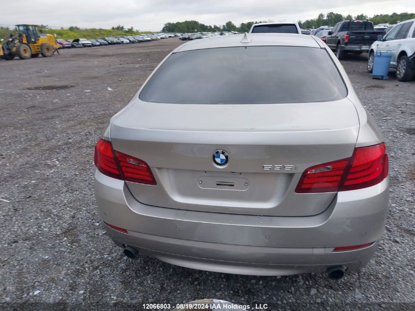 2011 BMW 5 Series VIN: WBAFR7C53BC602471 Lot: 12066803