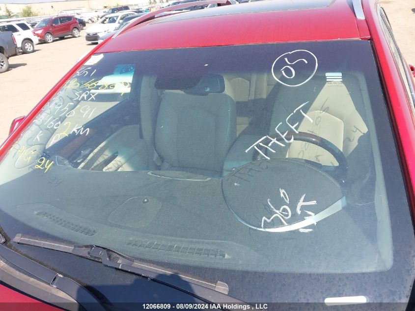 2012 Cadillac Srx Luxury Collection VIN: 3GYFNDE34CS595691 Lot: 12066809