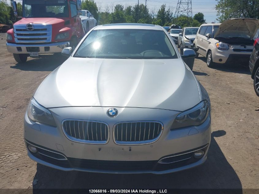 2014 BMW 535 Xi VIN: WBA5B3C56ED292372 Lot: 12066816