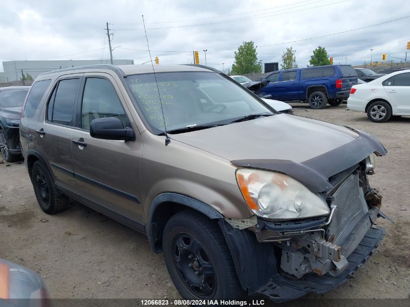 2005 Honda Cr-V Lx VIN: JHLRD78525C810209 Lot: 12066823