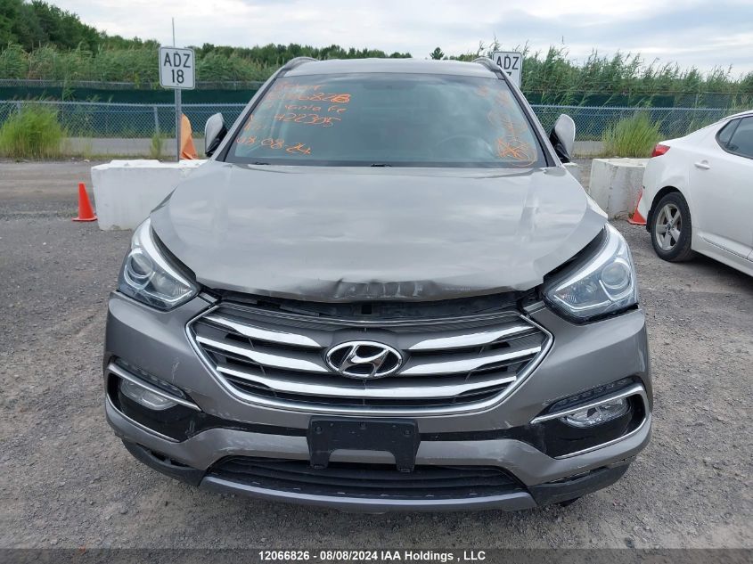 2017 Hyundai Santa Fe VIN: 5XYZUDLB7HG422305 Lot: 12066826