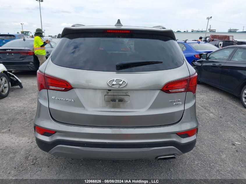 2017 Hyundai Santa Fe VIN: 5XYZUDLB7HG422305 Lot: 12066826