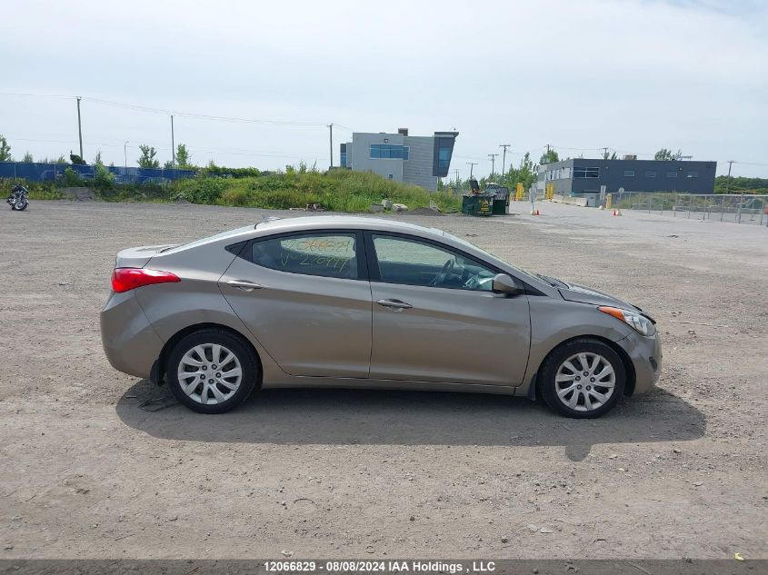 2013 Hyundai Elantra Gl VIN: 5NPDH4AE8DH270999 Lot: 12066829