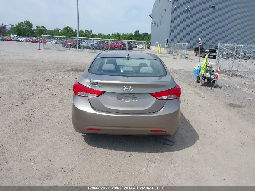 2013 Hyundai Elantra Gl VIN: 5NPDH4AE8DH270999 Lot: 12066829