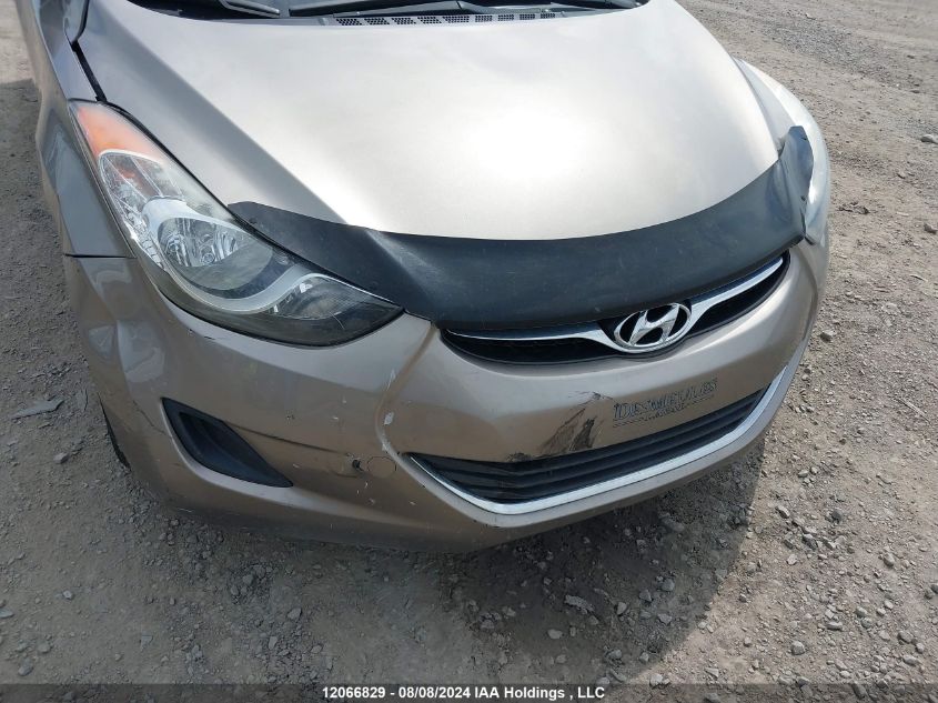 2013 Hyundai Elantra Gl VIN: 5NPDH4AE8DH270999 Lot: 12066829