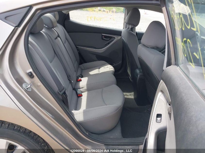 2013 Hyundai Elantra Gl VIN: 5NPDH4AE8DH270999 Lot: 12066829