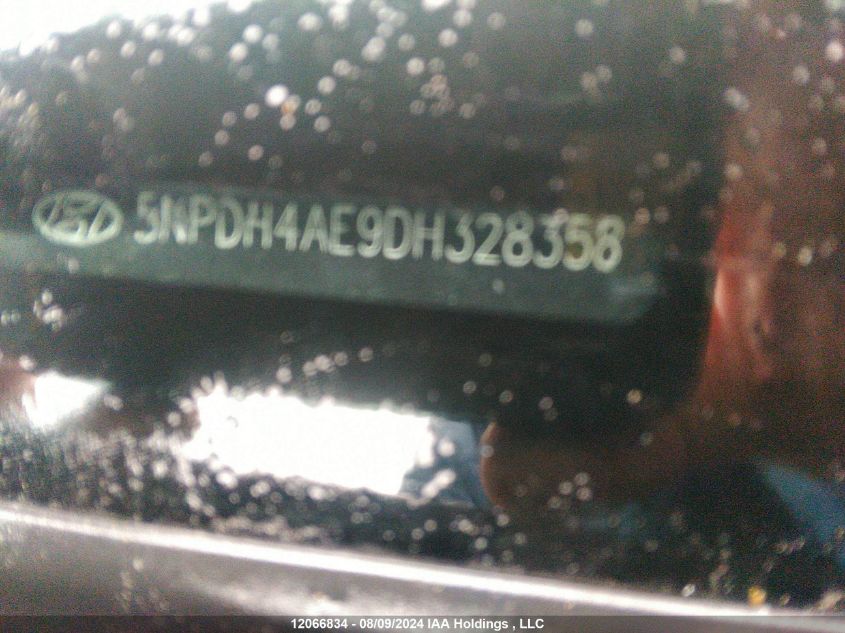 2013 Hyundai Elantra VIN: 5NPDH4AE9DH328358 Lot: 12066834