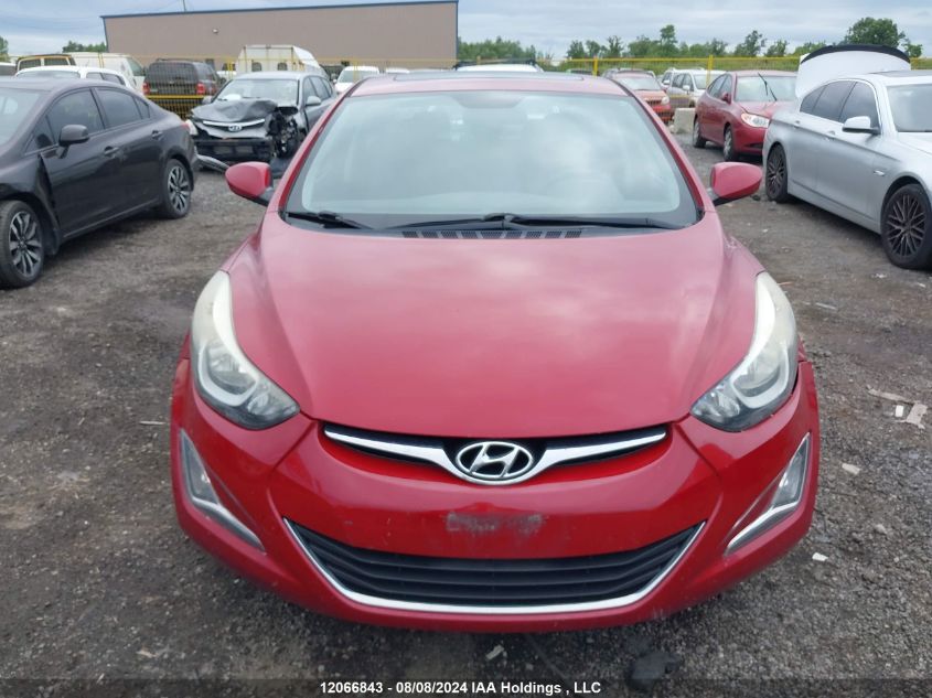 2016 Hyundai Elantra Sport Appearance VIN: KMHDH4AE8GU618452 Lot: 12066843