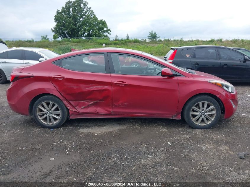 2016 Hyundai Elantra Sport Appearance VIN: KMHDH4AE8GU618452 Lot: 12066843