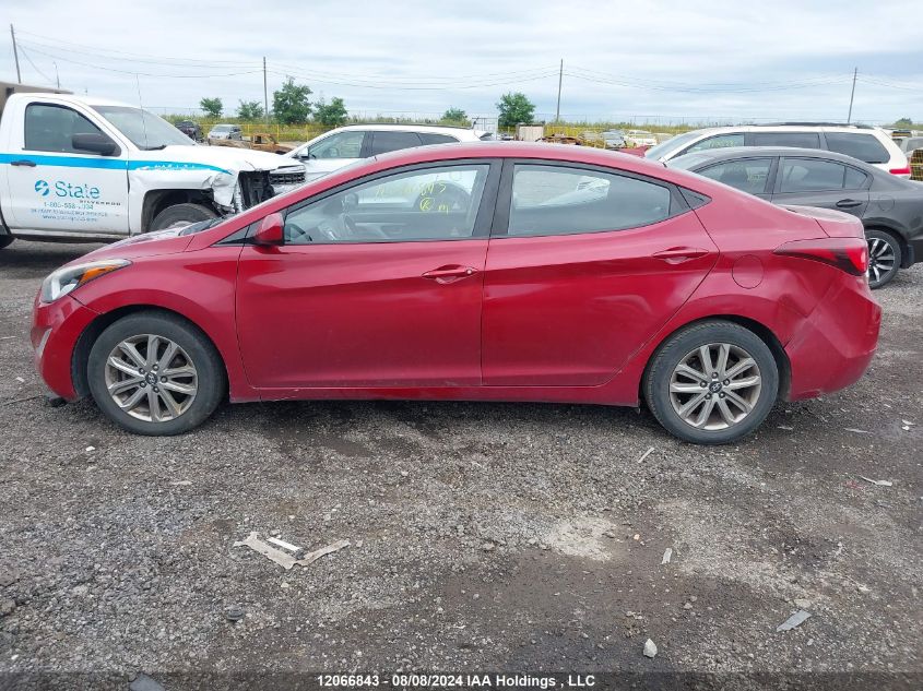 2016 Hyundai Elantra Sport Appearance VIN: KMHDH4AE8GU618452 Lot: 12066843