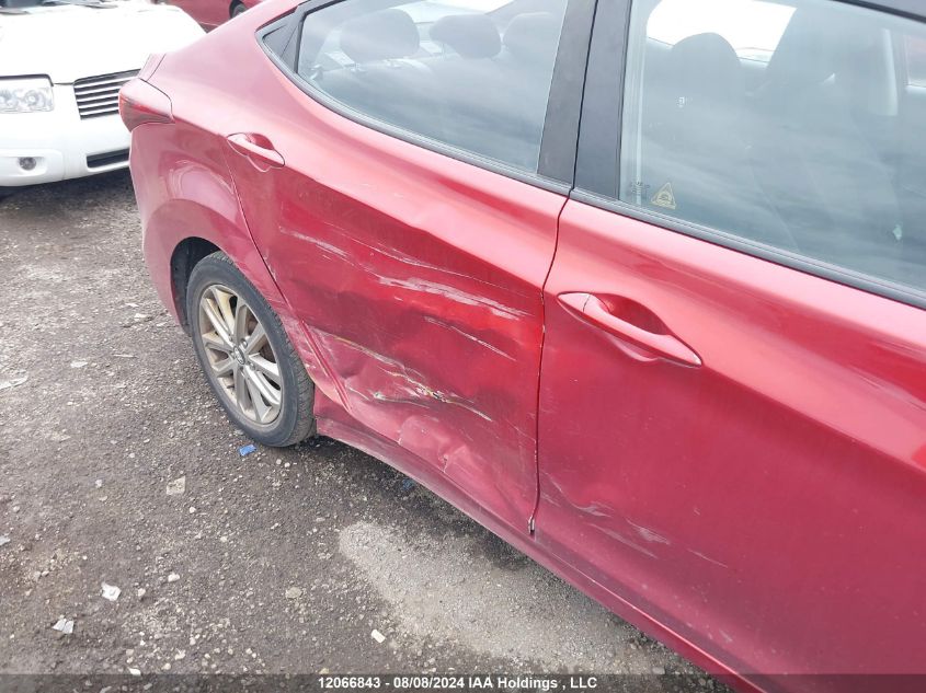 2016 Hyundai Elantra Sport Appearance VIN: KMHDH4AE8GU618452 Lot: 12066843