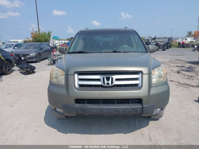 2008 Honda Pilot Se VIN: 5FNYF18358B500271 Lot: 12066849