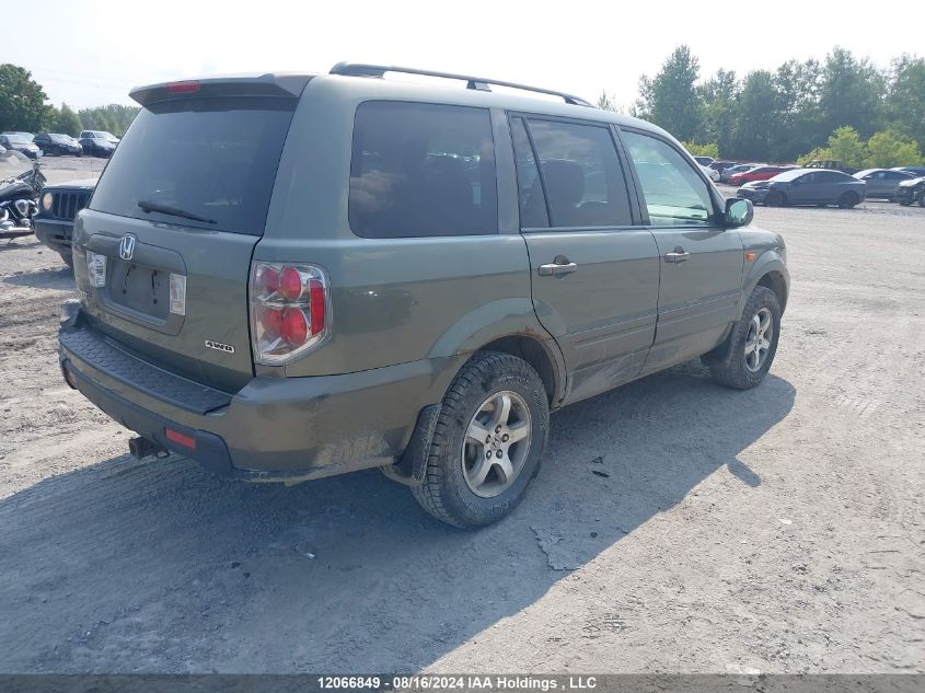 2008 Honda Pilot Se VIN: 5FNYF18358B500271 Lot: 12066849