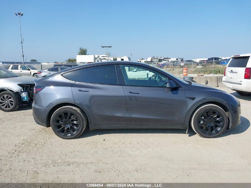 2022 Tesla Model Y VIN: 7SAYGAEE5NF508615 Lot: 12066854