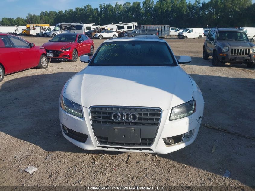 2010 Audi A5 Premium Plus VIN: WAULFBFR6AA070754 Lot: 12066859