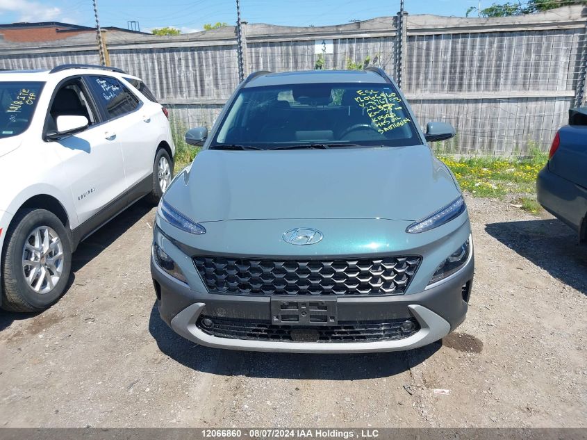 2022 Hyundai Kona Sel VIN: KM8K6CAB4NU876753 Lot: 12066860