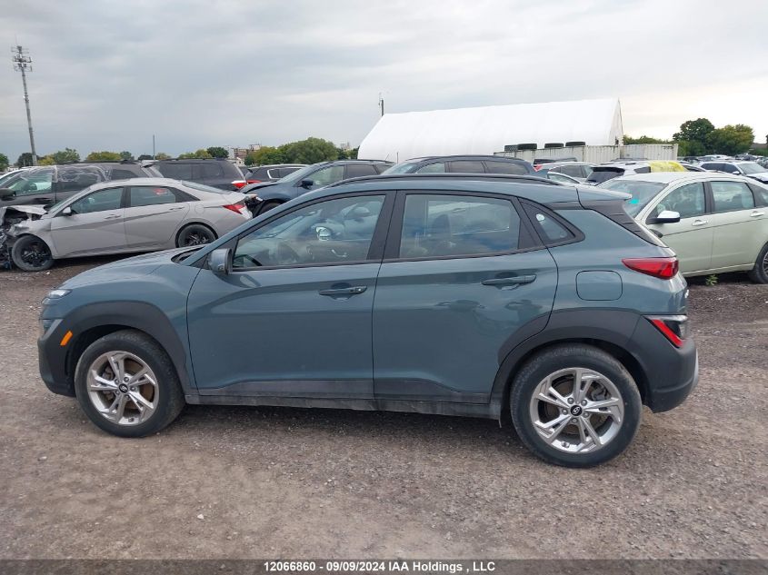 2022 Hyundai Kona Sel VIN: KM8K6CAB4NU876753 Lot: 12066860