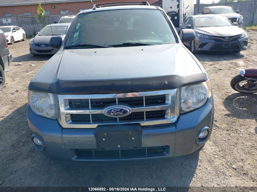 2011 Ford Escape VIN: 1FMCU9DGXBKB05922 Lot: 12066892