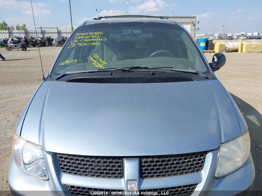 2002 Dodge Caravan Se VIN: 1B4GP25R92B726280 Lot: 12066914