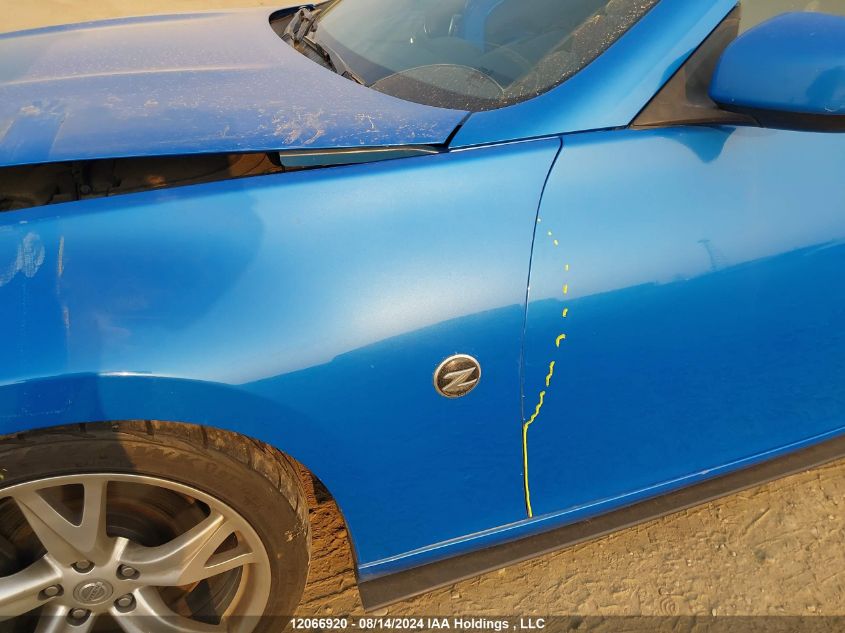 2009 Nissan 370Z VIN: JN1AZ44E29M406572 Lot: 12066920