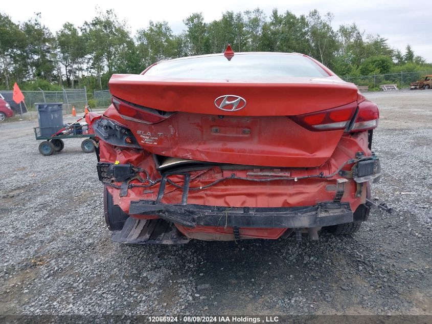 2018 Hyundai Elantra Gl VIN: KMHD84LF6JU681322 Lot: 12066924