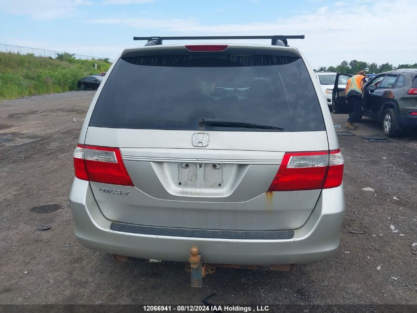 2006 Honda Odyssey Exl VIN: 5FNRL386X6B511928 Lot: 12066941