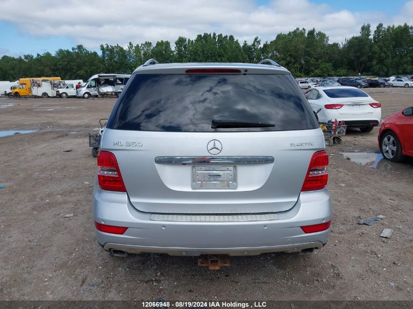 2011 Mercedes-Benz Ml-Class VIN: 4JGBB2FB1BA632151 Lot: 12066948