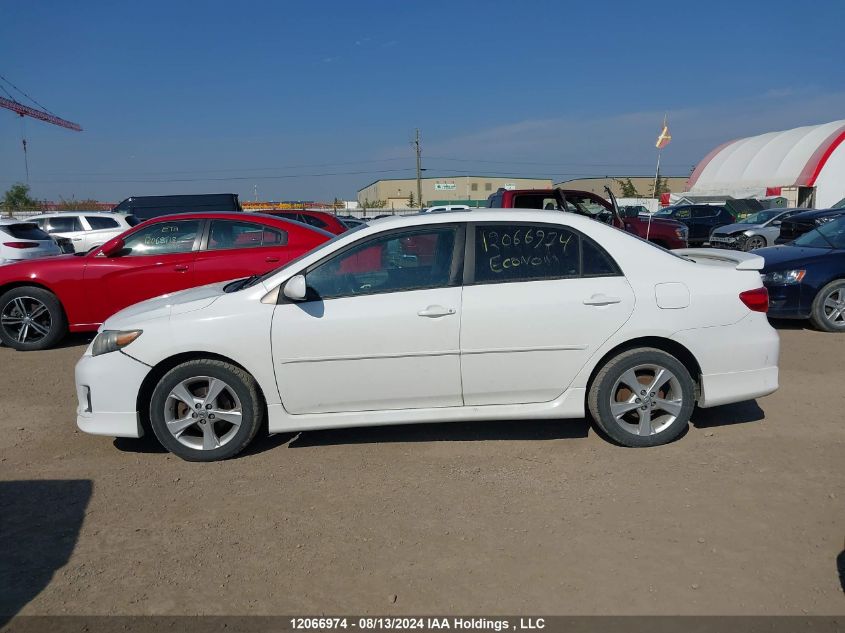 2011 Toyota Corolla S VIN: 2T1BU4EE6BC608039 Lot: 12066974