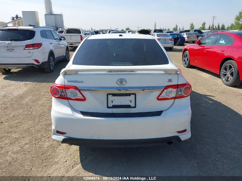 2011 Toyota Corolla S VIN: 2T1BU4EE6BC608039 Lot: 12066974