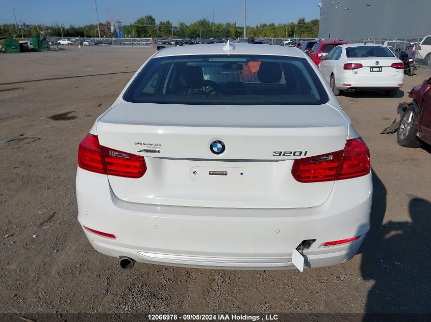 2014 BMW 320 I xDrive VIN: WBA3C3G51ENS70787 Lot: 12066978