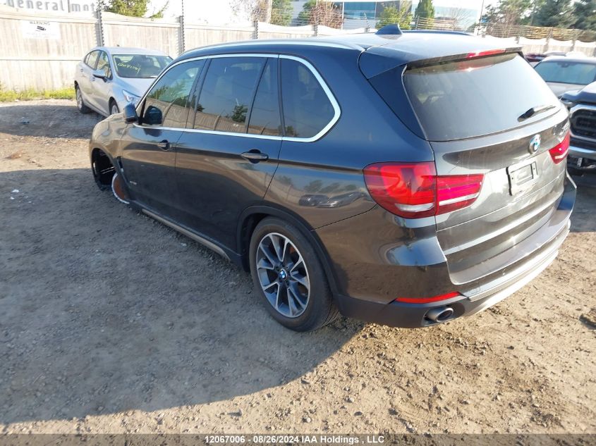 2015 BMW X5 3.5I VIN: 5UXKR0C53F0K52998 Lot: 12067006