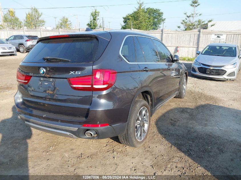 2015 BMW X5 3.5I VIN: 5UXKR0C53F0K52998 Lot: 12067006