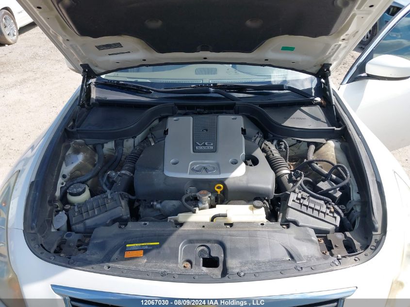 2010 Infiniti G37X VIN: JN1CV6AR9AM456784 Lot: 12067030