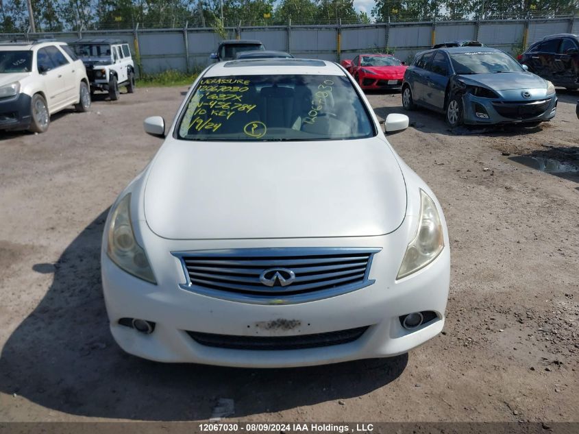 2010 Infiniti G37X VIN: JN1CV6AR9AM456784 Lot: 12067030